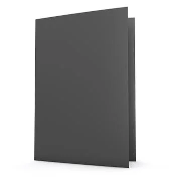 Black folder Stock Photos