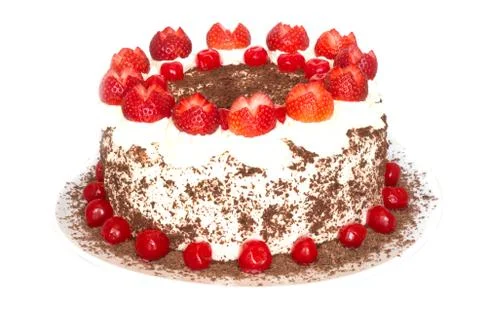 Black forest cake Foto stock
