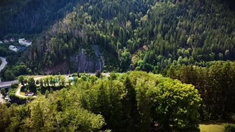 Black Forest Drone Stock Footage 304133719