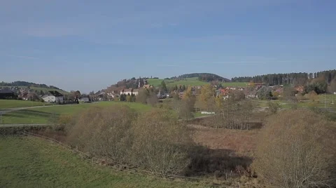 Black Forest Monastery Sankt Peter Stock Footage 48016790