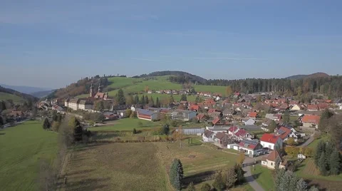 Black Forest Monastery Sankt Peter Stock Footage 48016839