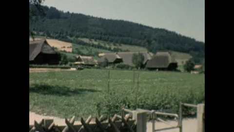 Black Forest Open Air Museum Stock Footage 253189673