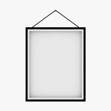 Black frame Stock Illustration