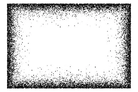 Black frame. 스톡 일러스트