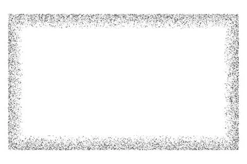 Black frame. Stock Illustration