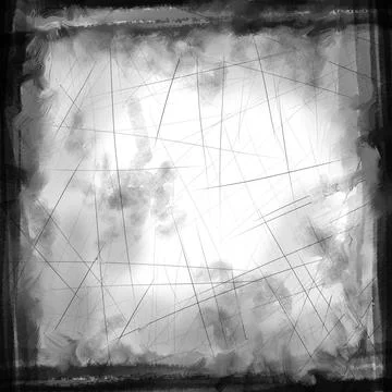 Black frame, mask Stock Illustration