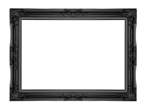 Black frame Foto stock