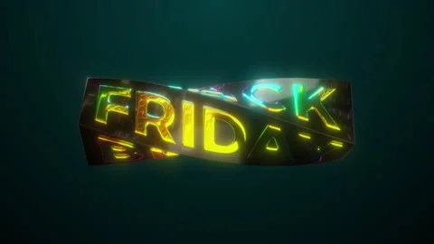 Black Friday 3d text Loopable Rotation Stock-Footage 141937040