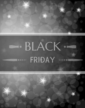 Black friday abstract background Stock Illustration