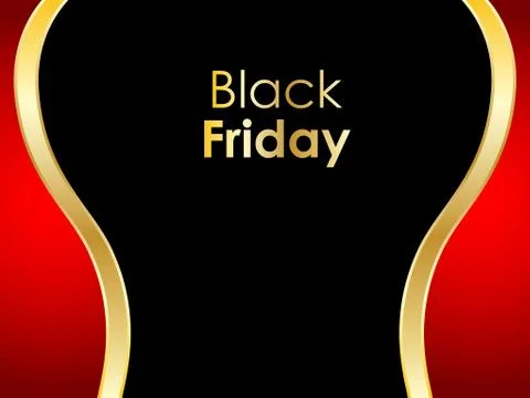 Black Friday abstract background Stock Illustration