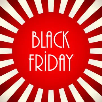 Black friday abstract banner Stock Illustration