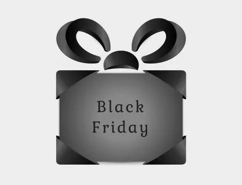 Black friday abstract present イラスト素材