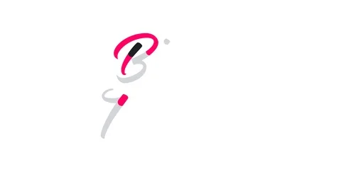 Black Friday Animation – Animated lettering on a transparent background Stock Footage