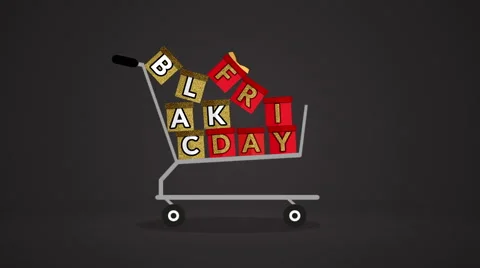 Black Friday animation Stock Footage 68805177