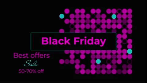 Black Friday Animation Stock Footage 141192986