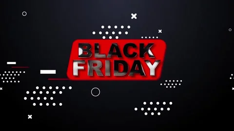 Black Friday Background Stock Footage 307836494