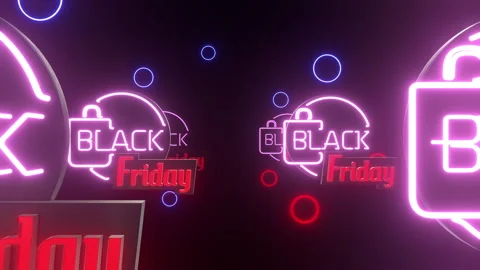 Black Friday Background Stock Footage 325720976