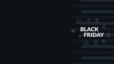 Black Friday background Video stock 340862638