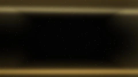 Black Friday Background, Gold Light Frame, Center Title Space Stock Footage 347973190