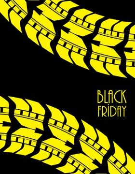 Black friday background Stock Illustration
