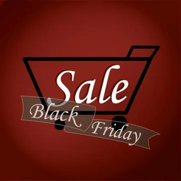 Black friday background Stock Illustration