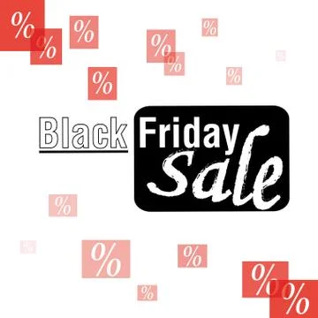 Black friday background Stock Illustration