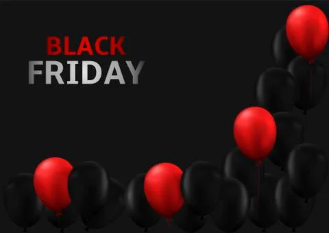 Black Friday background Stock Illustration