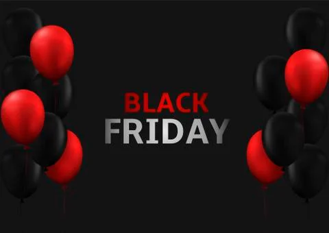 Black Friday background Stock Illustration