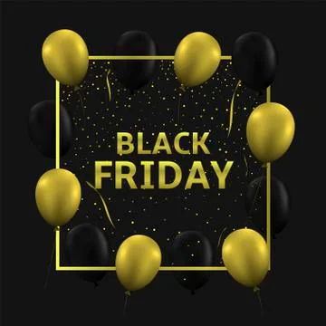 Black Friday background Stock Illustration