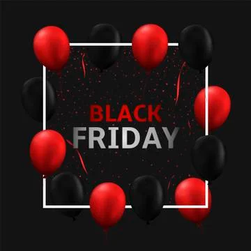 Black Friday background Stock Illustration