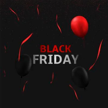 Black Friday background Stock Illustration
