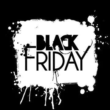 Black friday background Stock Illustration