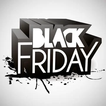 Black friday background Stock Illustration