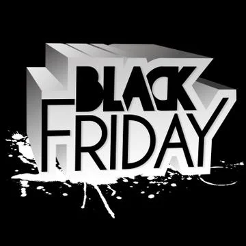 Black friday background Stock Illustration