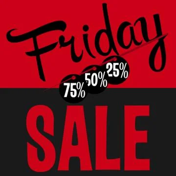 Black Friday banner Stock Illustration