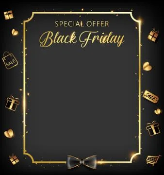 Black Friday banner Stock Illustration