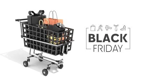 Black friday banner Stock Illustration