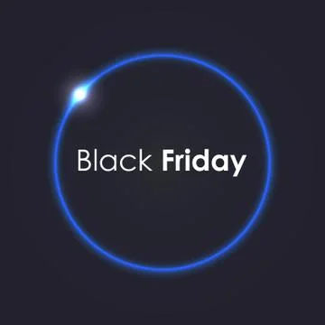 Black friday banner, vector illustration Stock Illustration