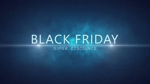 Black Friday. Big discounts (dumping, percentages, purchases, sale). Art intro. Video stock 213601362