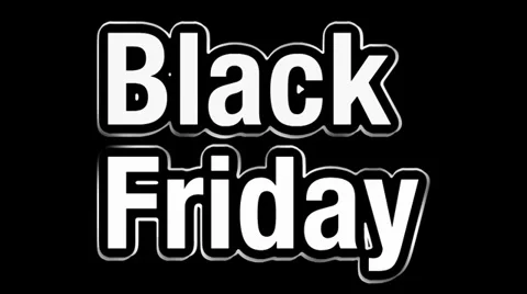 Black friday bigger Video stock 33880462