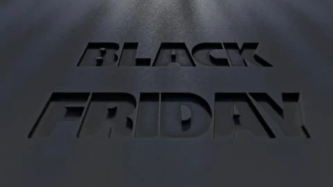 Black friday with black background 스톡 일러스트