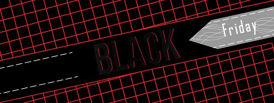 Black friday black vector background. With the concept of black color isolation Stock Illustration
