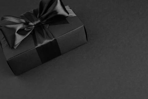 Black friday box gift present Stock-Fotos