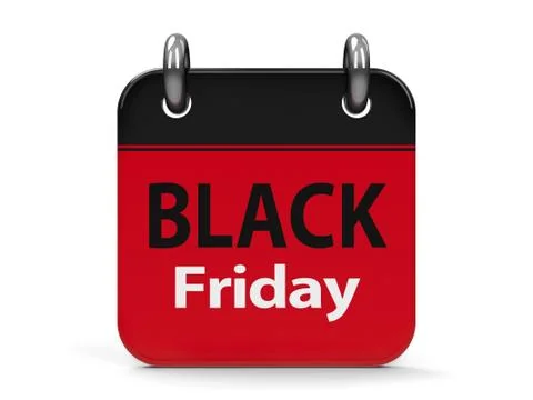 Black Friday Calendar Stock Illustration