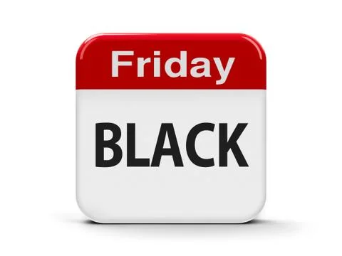 Black Friday Calendar Stock Illustration