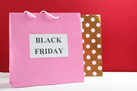 Black Friday concept. Discounts and sales. Stock Photos