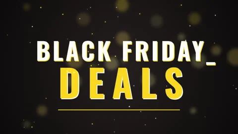 Black Friday Deals Typewriter Text Typing Loop Stock Footage 346186947