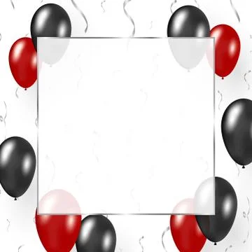 Black Friday design with empty copy space. Stock Illustration