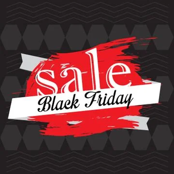 Black Friday discount background Stock Illustration