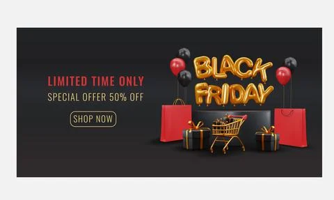 Black Friday. Editable stories. Creative vector modern black Friday sale social Stock Illustration